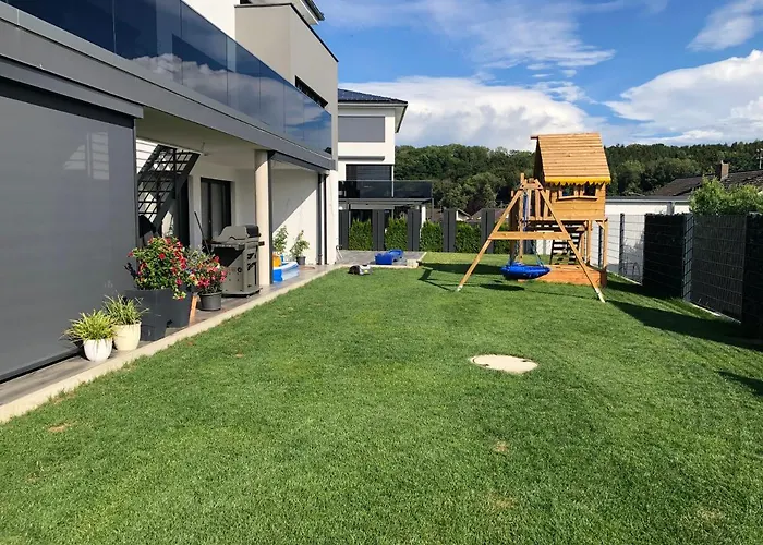 Moderne Mit Terrasse Und Garten Appartement Verwaltungsgemeinschaft Haldenwang